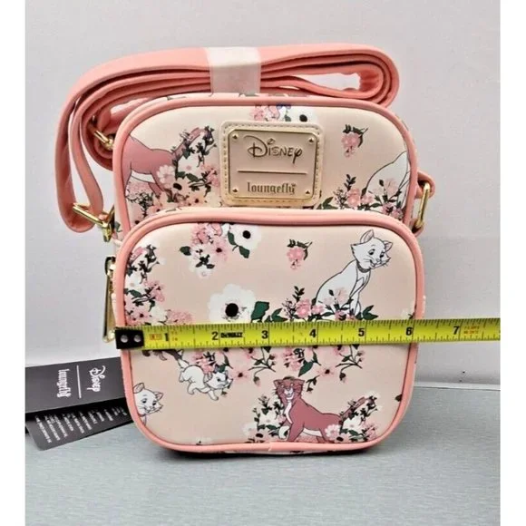 Loungefly Disney Aristocats Marie Floral Handbag Crossbody Bag